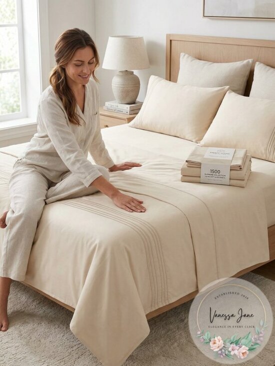 Sweet Home Collection Other - SWEET Home Collection 1500 Supreme Collection Extra Soft Queen Sheets Set